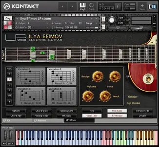 Ilya Efimov LP Guitar LP Strum KONTAKT