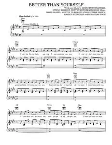 Better Than Yourself (Criminal Mind Part 2) - Lukas Graham (Piano-Vocal-Guitar)