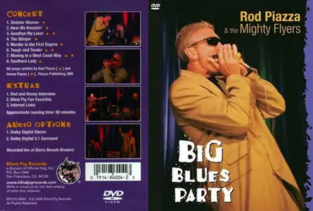 Rod Piazza - Big Blues Party DVD (2005)