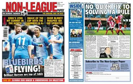 The Non-league Football Paper – November 17, 2019