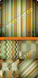 Retro vector backgrounds set 3