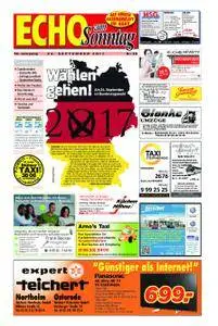 Echo zum Sonntag - 24. September 2017