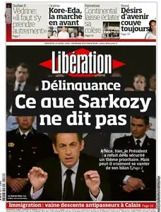 Libération. Mercredi 22 Avril 2009