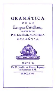 Francisco Antonio de Angulo - Gramática de la Lengua Castellana