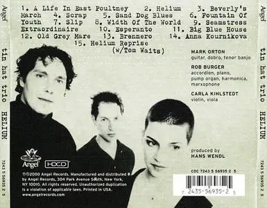 Tin Hat Trio - Helium (2000) {Angel}