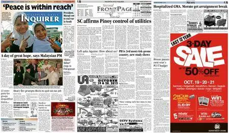 Philippine Daily Inquirer – October 16, 2012
