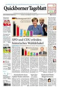 Quickborner Tageblatt - 25. September 2017