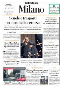 la Repubblica Milano - 9 Gennaio 2022