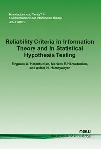 Reliability Criteria in Information Theory and in Statistical Hypothesis Testing (repost)
