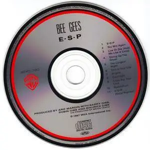 Bee Gees - E.S.P. (1987) [Japan 1st Press]