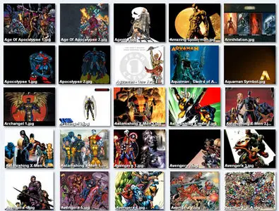 270 Comic Book Character Wallpapers