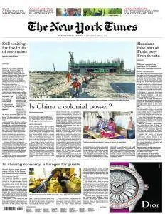 International New York Times - 10 May 2017