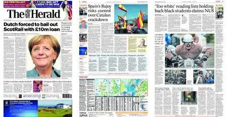 The Herald (Scotland) – September 25, 2017