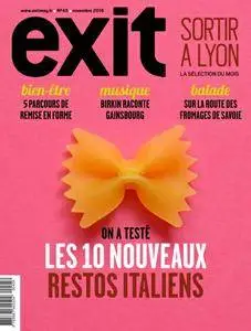 Exit Mag - Novembre 2016