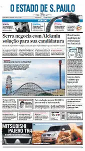 Jornal O Estado de São Paulo - 25 de fevereiro de 2012 - Sábado