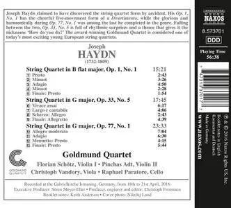 Goldmund Quartet - Haydn: String Quartets (2016)