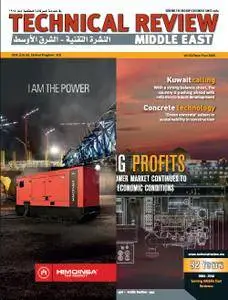 Technical Review Middle East - Vol. 32 Issue 4, 2016