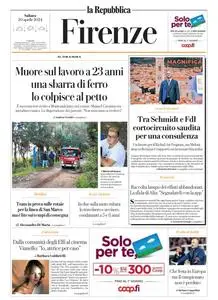 la Repubblica Firenze - 20 Aprile 2024