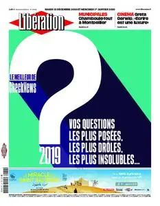 Libération - 31 décembre 2019