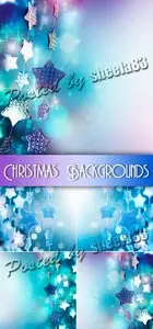 Stock Photo - Blue Christmas Backgrounds