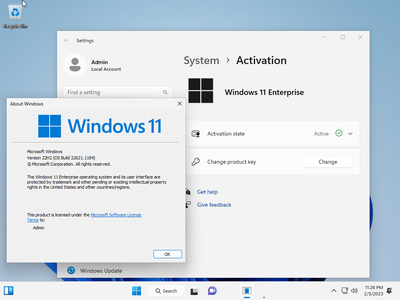 Windows 11 Enterprise 22H2 Build 22621.1194 (No TPM Required) Preactivated Multilingual