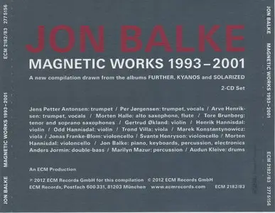 Jon Balke - Magnetic Works 1993-2001 (2012)