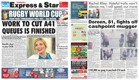 Express and Star Sandwell Edition – September 20, 2019