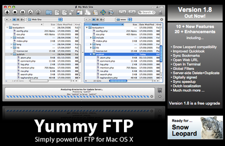 Yummy FTP 1.8.1
