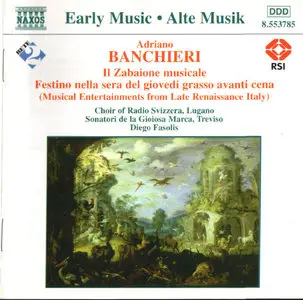 Adriano Banchieri - Il Zabaione Musicale: Festino nella sera del Giovedì Grasso