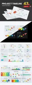 Project Timeline Neumorph PowerPoint Template