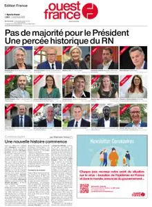 Ouest-France Édition France – 20 juin 2022