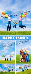 Stock Photo - Happy Family 2
