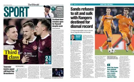 The Herald Sport (Scotland) – October 28, 2022