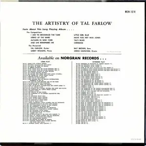 Tal Farlow - The Artistry Of Tal Farlow (1954)
