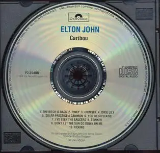 Elton John - Caribou (1974) [1992, Reissue] {Club Edition}