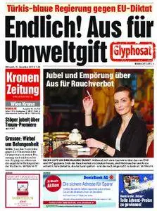 Kronen Zeitung - 13. Dezember 2017