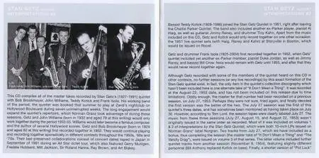 Stan Getz Quintet - Interpretations #2 + Interpretations #1 (1953) {Poll Winners PWR 27280 rel 2011}