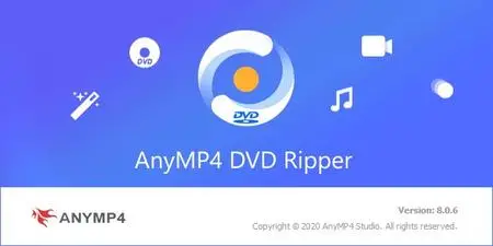 AnyMP4 DVD Ripper 8.0.6 Multilingual
