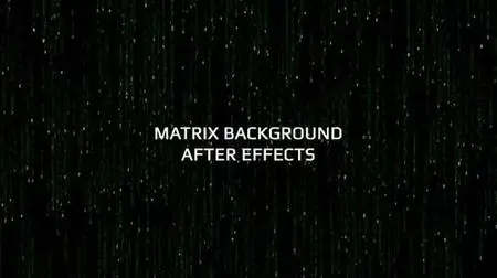 Matrix Background AE 39080551
