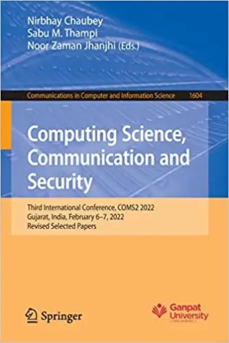 Computing Science, Communication and Security: Third International Conference, COMS2 2022, Gujarat, India, February 6–7,