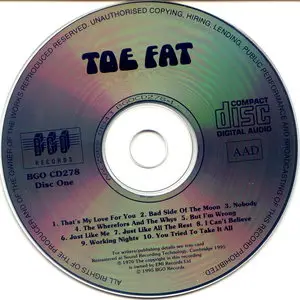 Toe Fat - Toe Fat I & II (1970) [Remastered 1995] 2CD