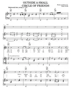 Outside of a small circle of friends - Phil Ochs (Piano-Vocal-Guitar)