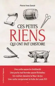 Pierre-yves Danze, "Ces petits riens qui ont fait l'histoire"
