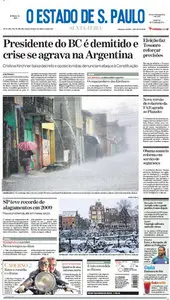 Jornal O Estado de SP em PDF, Sexta, 08 de Janeiro de 2010