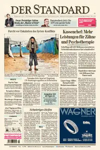 Der Standard  - Freitag, 01 Februar 2013
