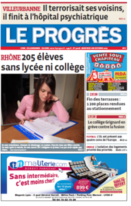 Le Progrés Du Mercredi 01 Octobre 2014