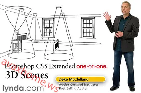 Lynda.com - Photoshop CS5 Extended One-on-One: 3D Scenes