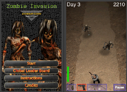 Zombi Invasion 1.1.2 iPhone iPod Touch