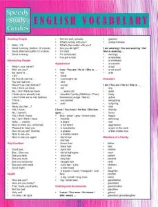 English Vocabulary (Speedy Study Guides)