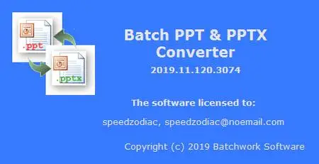 Batch PPT and PPTX Converter 2019.11.721.3146